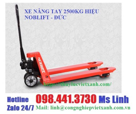 xe nâng tay 2,5 tấn của đức