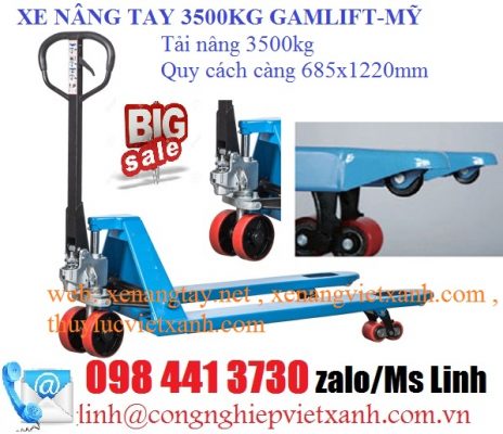 xe nâng tay 3,5 tấn