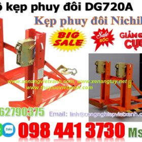 Bộ Kẹp nâng 2 thùng phuy DG720A Nichilift